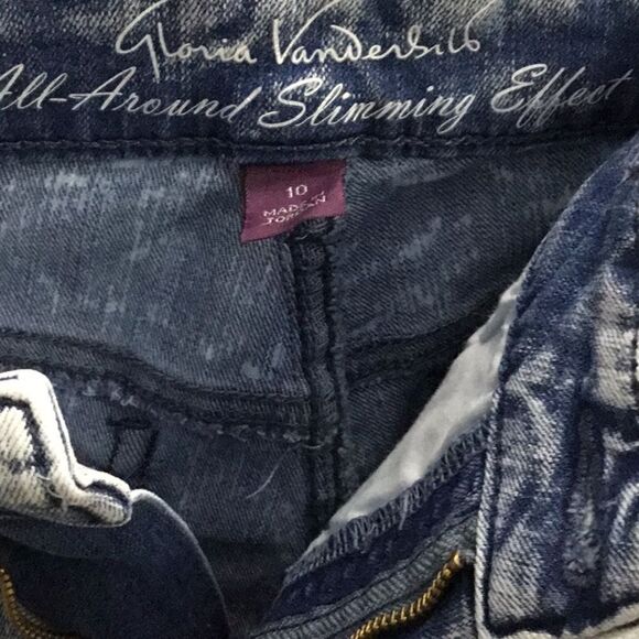 ❤️Gloria Vanderbilt Acid Wash Jeans Women’s Vintage - Picture 5 of 5